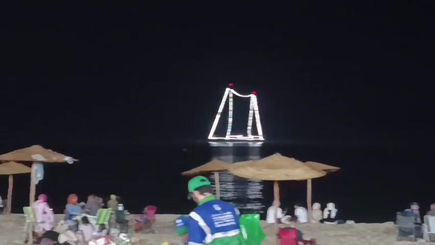 M'Diq beachfront buzzes on a summer night