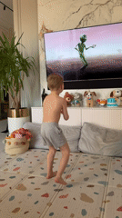 Children at play during lunchtime in Krasnoyarsk home