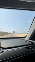Dashcam captures coastal drive in Porlamar, Venezuela