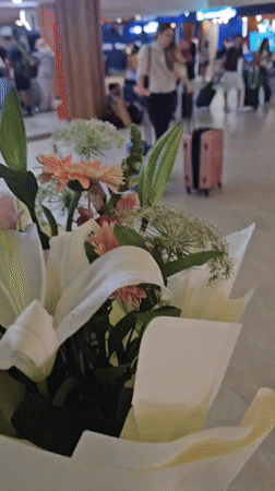 Busy afternoon scenes at Bali's Ngurah Rai Airport