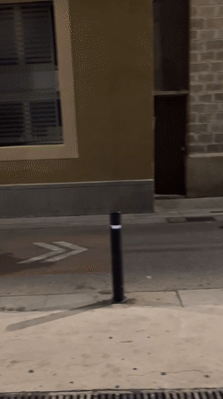Late-night skateboarding through Barcelona streets