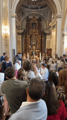 Church gathering observed in Alboraia, Spain Sunday morning