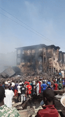 Major fire damages buildings in Kano's Fagge district