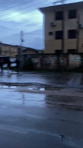 Wet streets observed in Lagos after rainfall