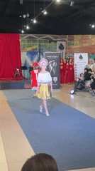Children's fashion and folk culture event in Astrakhan