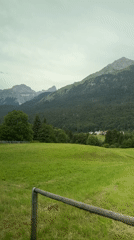Summer morning in Andalo: alpine meadows meet mountain town streets
