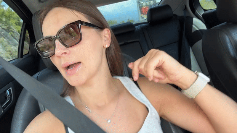 Car journey documented in Donja Kokoti, Montenegro