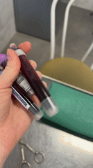Medical worker processes blood samples at Saint Petersburg clinic