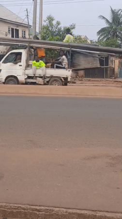 Morning street life documented in Rido, Nigeria