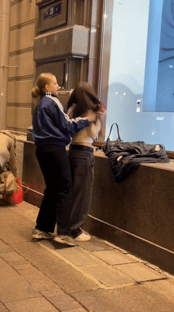 Spring evening moments captured across central Saint Petersburg landmarks