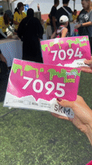 Color run event held at Thep Krasatti athletics track