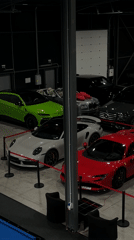 Luxury car showroom activity documented in Plovdiv, Bulgaria
