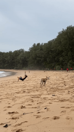 Casual beach day documented in Choeng Thale, Thailand