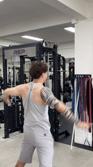Busy gym session underway at a Chiang Mai fitness center