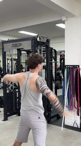 Busy gym session underway at a Chiang Mai fitness center