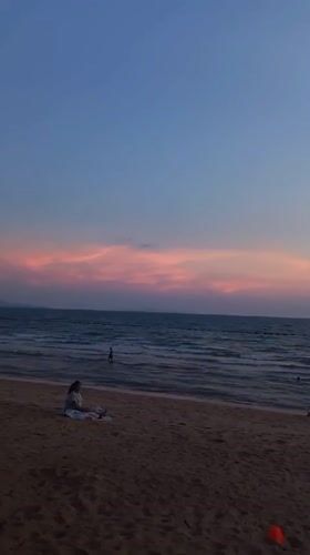 Beach gathering with games and relaxation in Pattaya sunset