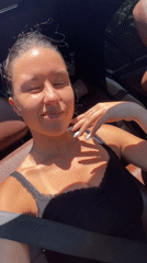 Two women spotted in car during sunny day in Varna