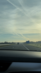 Morning highway traffic documented near Veghel, Netherlands