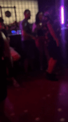 Barcelona nightclub scene captured during early morning hours