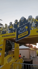 Tour de France Fan Park takes over central Barcelona square