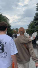 Street performances and city life along Vladivostok's central promenade