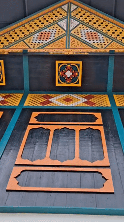 Traditional Acehnese architecture documented in pre-dawn Keureuweungkrueng visit