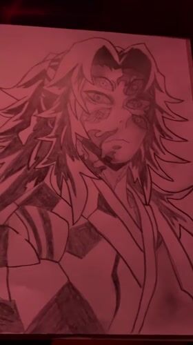 Artist documents anime character drawing process in Zlatograd