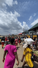 Busy afternoon market scenes documented across Fegge, Onitsha Nigeria
