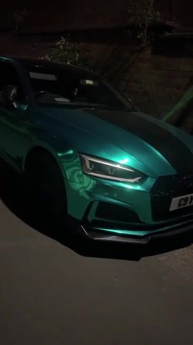 Custom Audi S5 spotted in South Kesteven nighttime parking