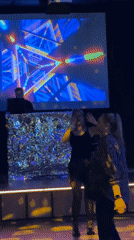 Woman documents night out at Chernushka entertainment venue