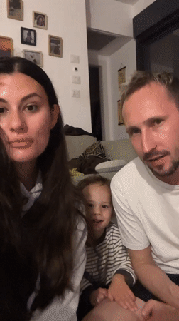 Family moment captured on video in Jordan home