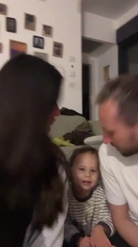 Family moment captured on video in Jordan home