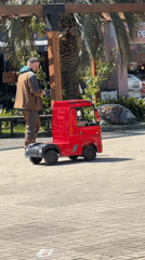 Sunny day leisure activities documented at Sochi amusement park