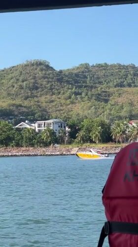 Harbor activity captured in Nam Nha Trang Ward, Vietnam