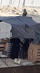 Daily life inside a crowded displacement camp in Khan Yunis