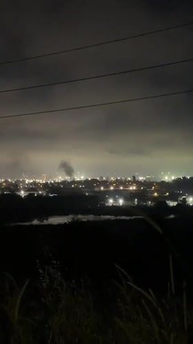 Nighttime urban documentation across multiple Burgas districts and locations