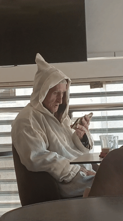 Cafe scenes and interior spaces documented in Meknes