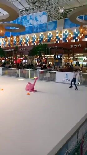 Evening tour of Porlamar's mall, ice rink, harbor and beach
