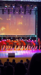 Youth dance and music performance staged in Chaikovsky, Russia