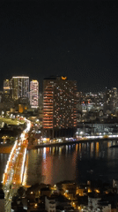 Nighttime urban scenes documented across Bắc Nha Trang Vietnam