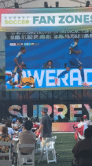 Surrey Civic Plaza hosts outdoor soccer fan zone screening