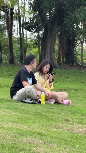 Casual park gathering captured in Nanshan District, China