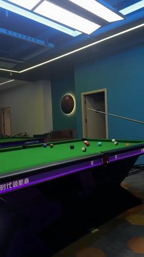 Pool hall scenes documented in Liangjiang, China