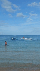 Rock climbing and beach play along Chaweng Noi's shoreline