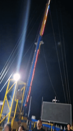 Nesebar's beachfront strip alive with bars, food, and rides