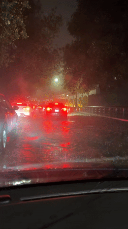 Heavy rain floods Mexico City streets overnight