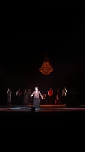 Stage performance captured in Rusanovo, Russia venue