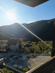Morning panoramic view captured in Vrata, Bulgaria