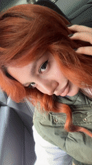 Woman with orange hair spotted in Yerevan