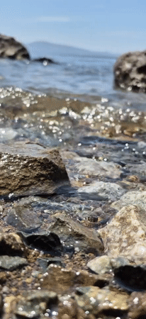 Fishing and relaxing on Vladivostok's rocky shoreline